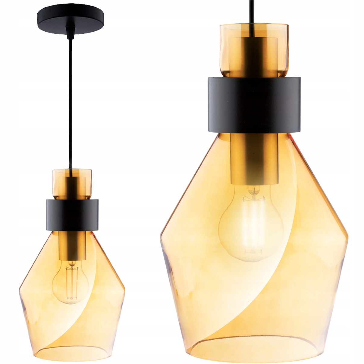 

Lampa Wisząca Sufitowa Nowoczesna Żyrandol E27 Led