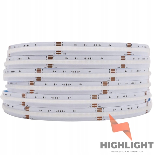 Led pásik Cob Rgbnw 24V CRI90 IP65 16W 896LED/m 5m