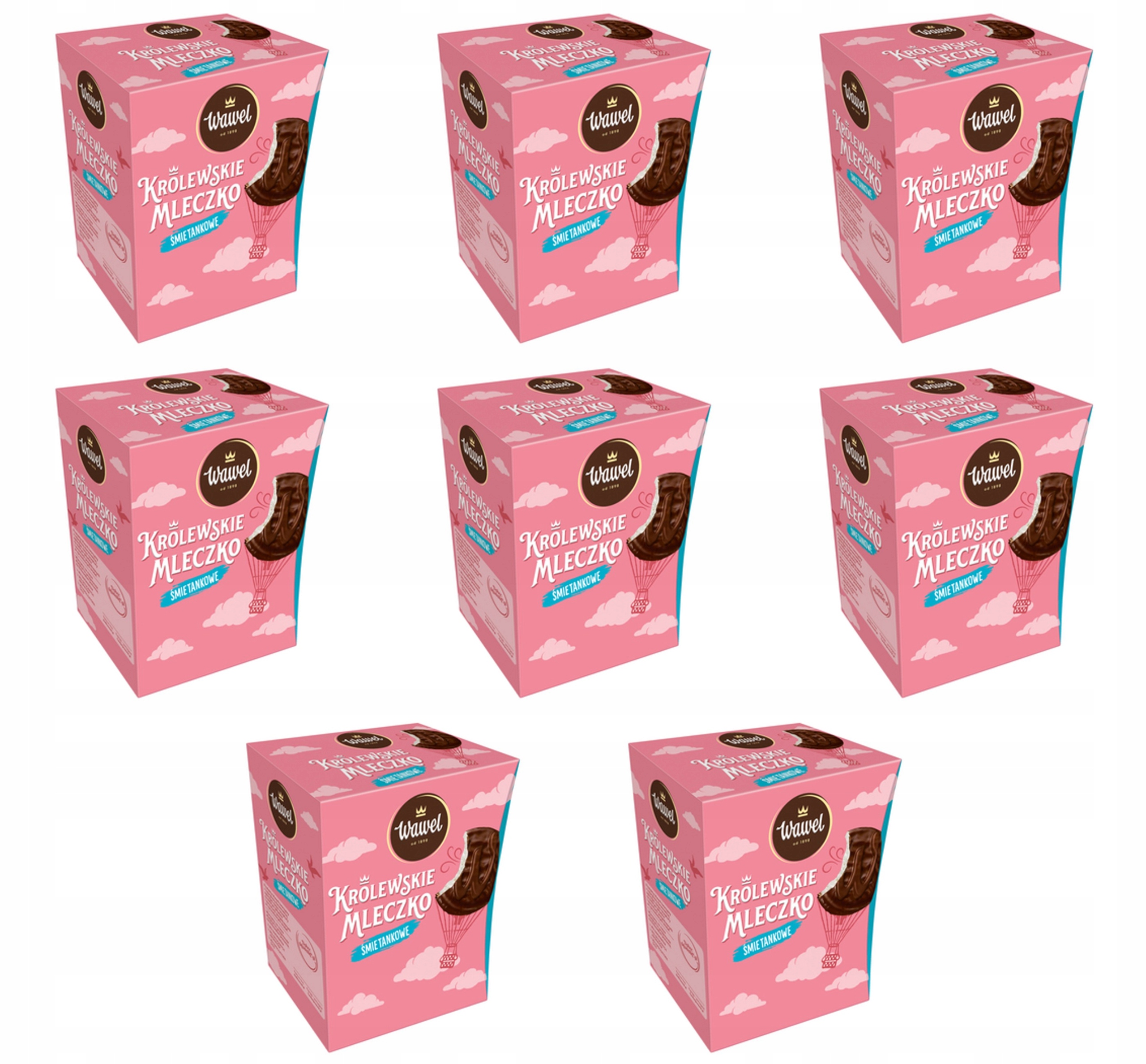 Wawel Královské krémové mléko 300 g X8