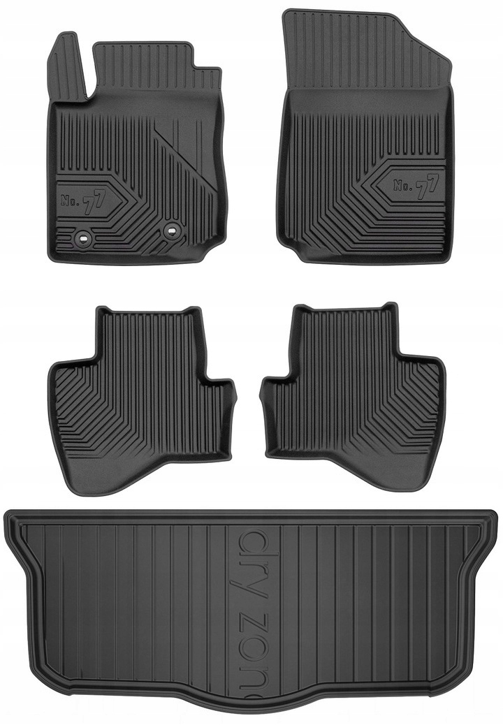 Set 77 Koberce a rohože Peugeot 108 Hb 2014-2022