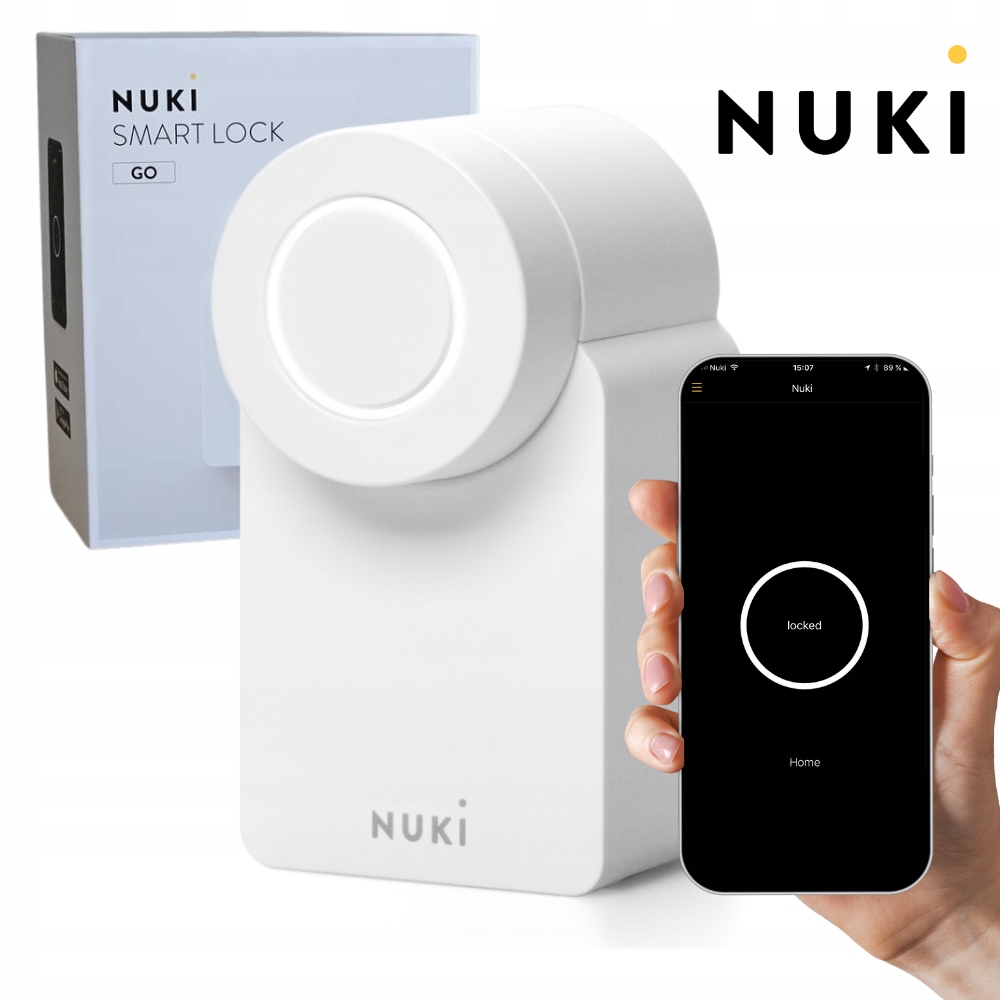 Inteligentný Zámok Nuki Smart Lock Go Elektronický WiFi Biely