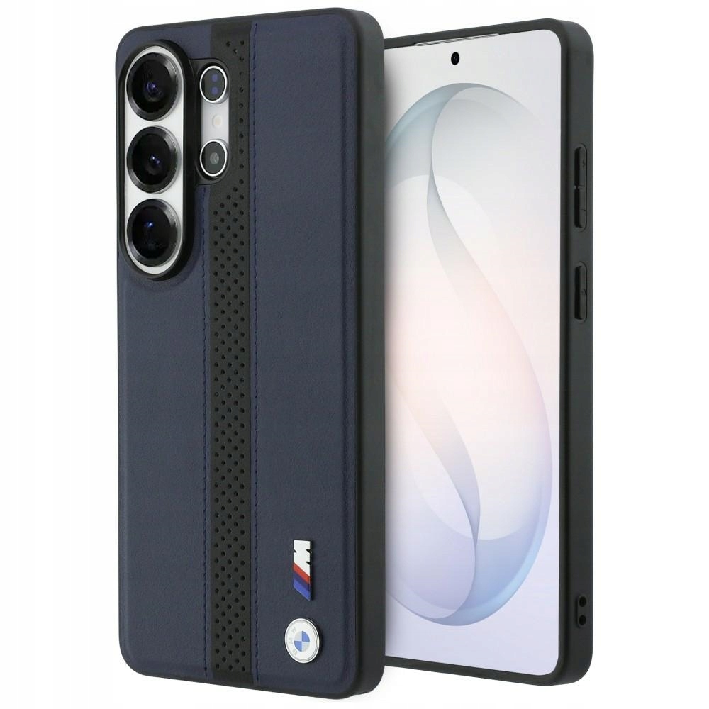 Bmw Perforated MagSafe pouzdro Kožené kryt obal pro Galaxy S26 Ultra