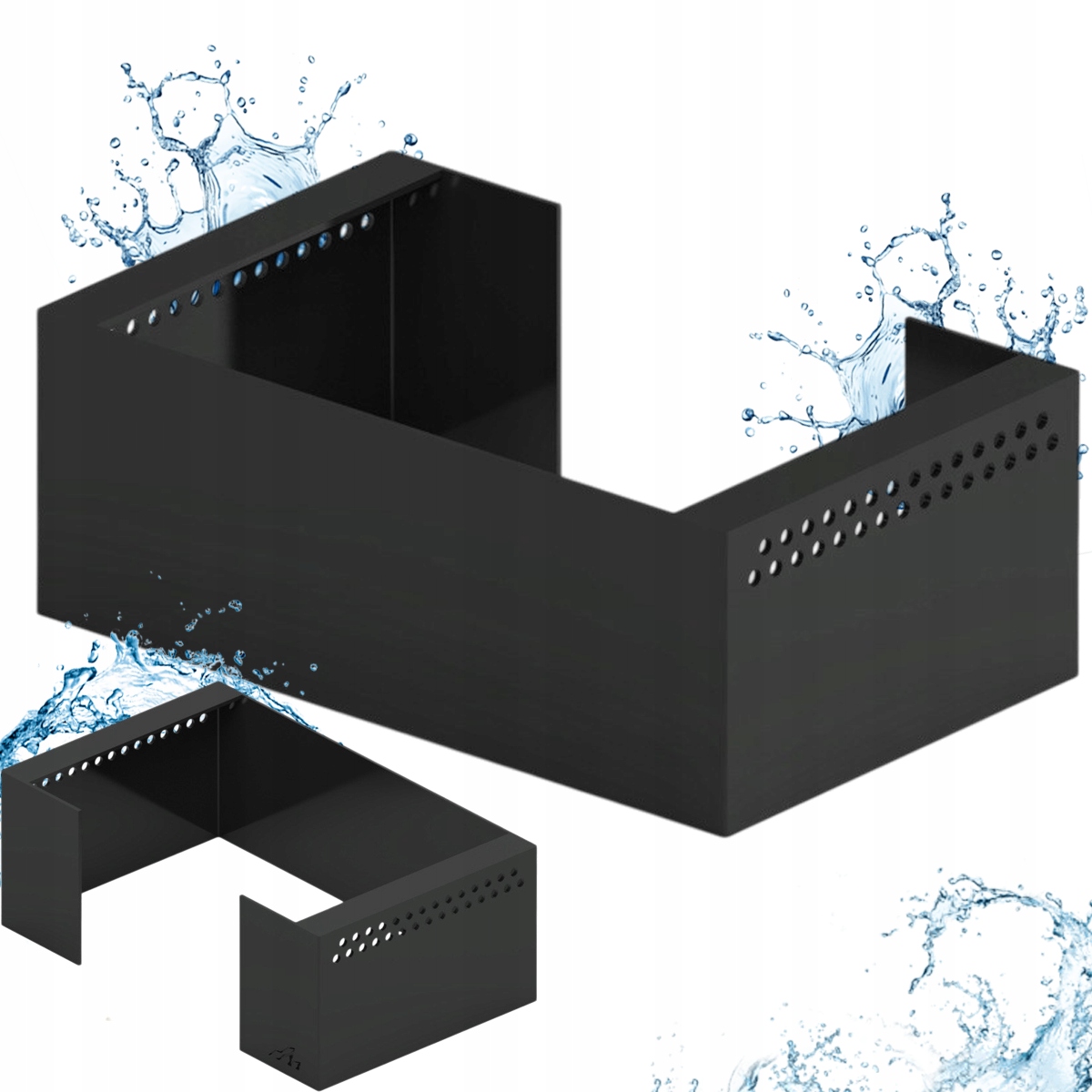 Stínidlo na lampu mj. Noopsyche Np K7 Pro 21×12,5 cm Kryt akvarijní lampy