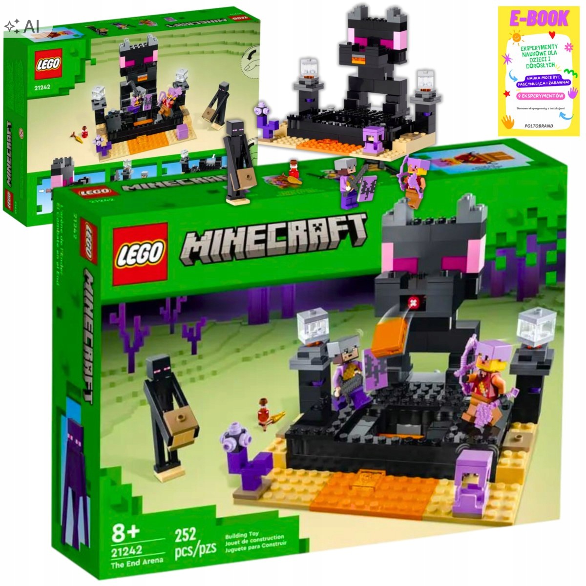 Lego Klocki Minecraft Arena Endu Dla Chłopca Ebook
