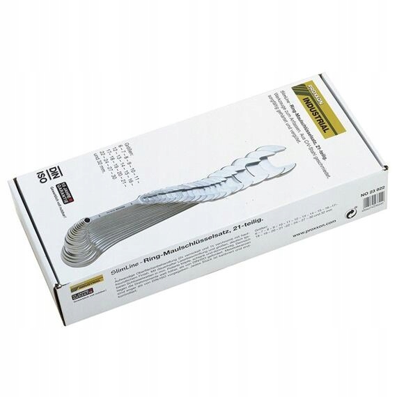 Proxxon 23822 kľúče očkoploché 21-dielna sada, 6-32mm SlimLine