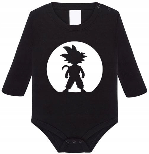 Goku Dragon Ball body niemowlęce z długim rękawem 9 miesięcy