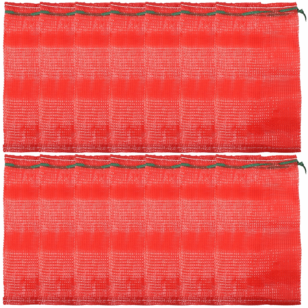 TORBA SIATKOWA MANDARYNKI POMARAŃCZE 50 SZT Kolor czerwony