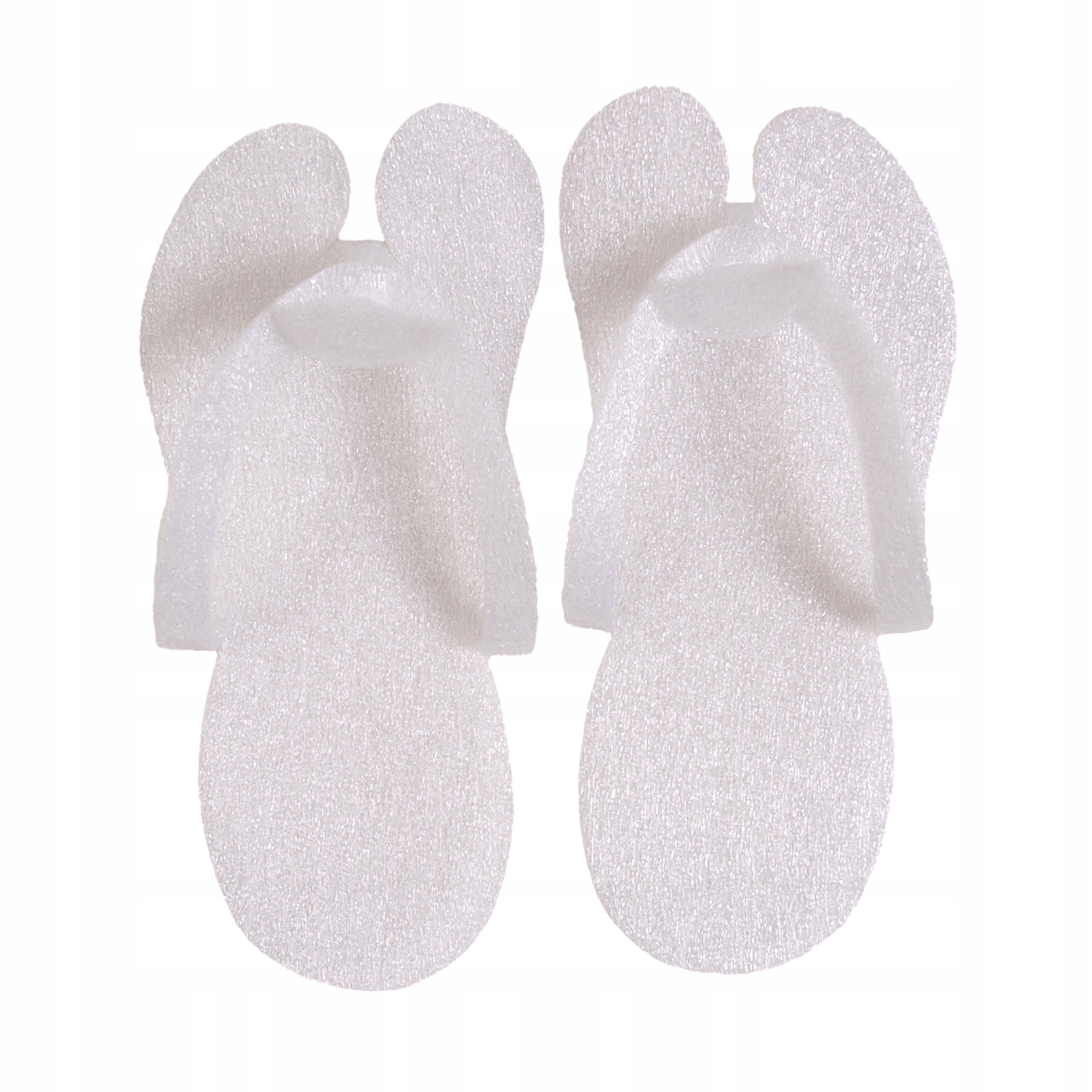 Žabky, žabky na pedikúru Bílé Sada 150 párů Qms Line Standard