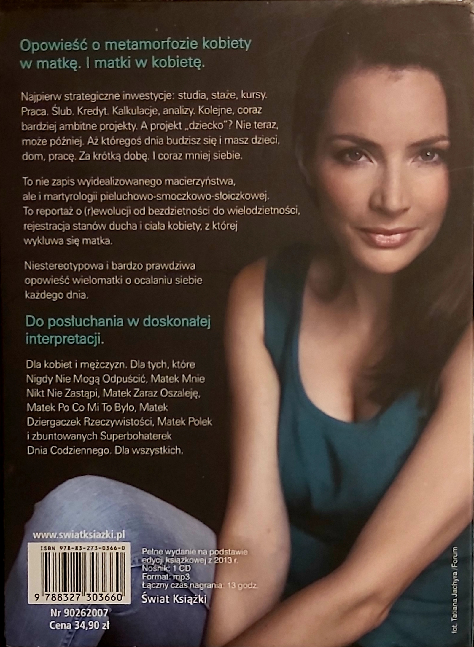 Projekt matka M. Łukowiak audiobook CD mp3 Nośnik audiobook CD