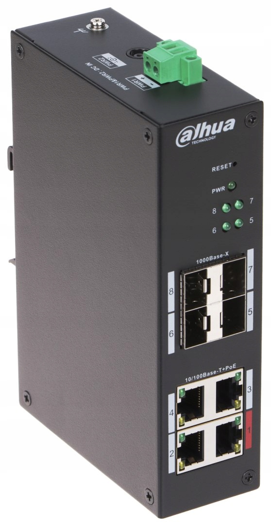 Switch Poe HS4408-4ET-96 4-PORTOVÝ 4 x Sfp Dahua