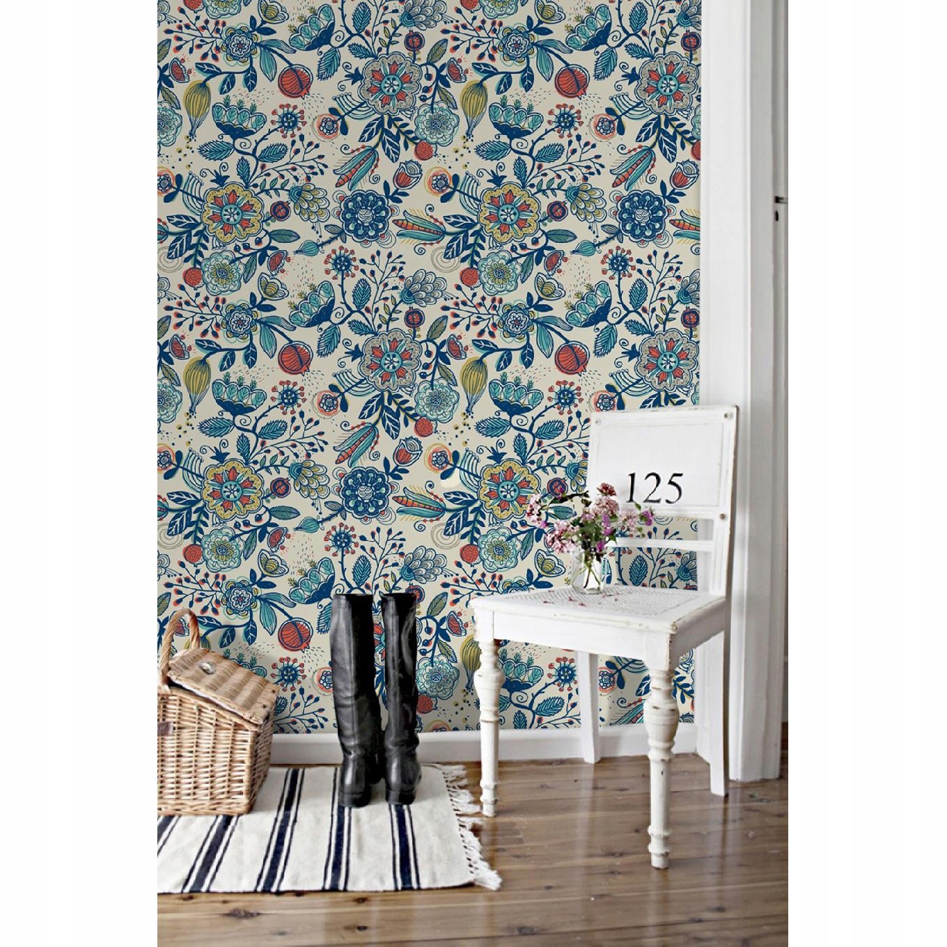 

Tapeta ścienna Romantyczne pole vintage 250x104 cm