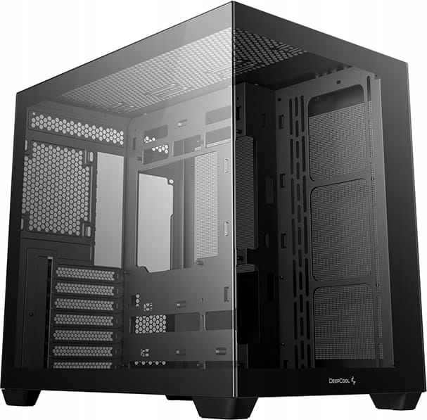 Deepcool skříň CG530 Atx Usb 3.0 Usb-c/ panoramatická černá