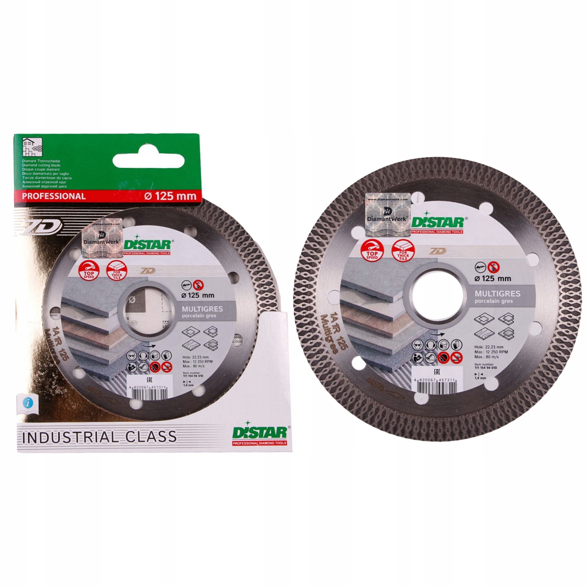 

Tarcza diamentowa Do Cięcia Ceramiki 125MM Distar