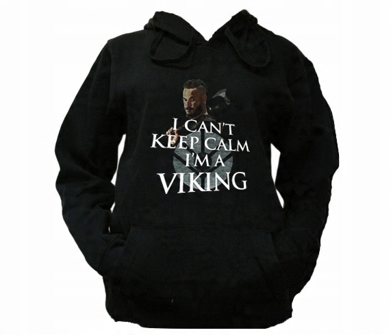 

XXL Bluza Kaptur Męska Vikings Wikingowie Wzory