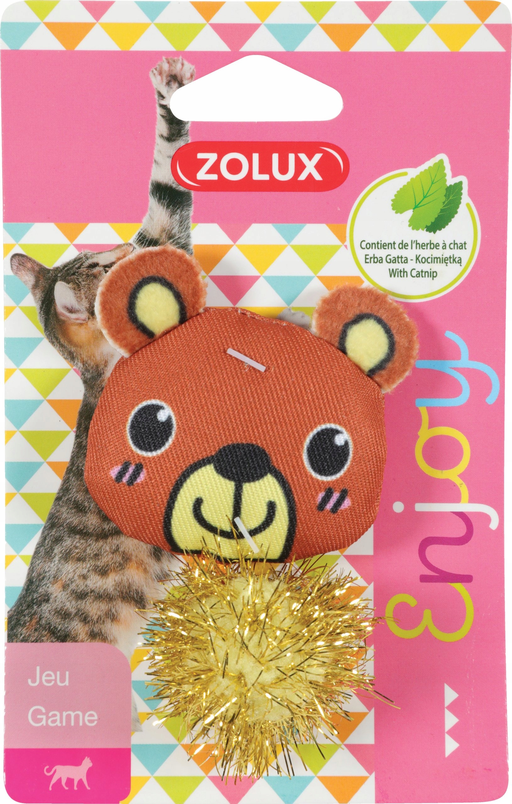 

Zolux Zabawka dla kota Lovely miś z kocimiętką