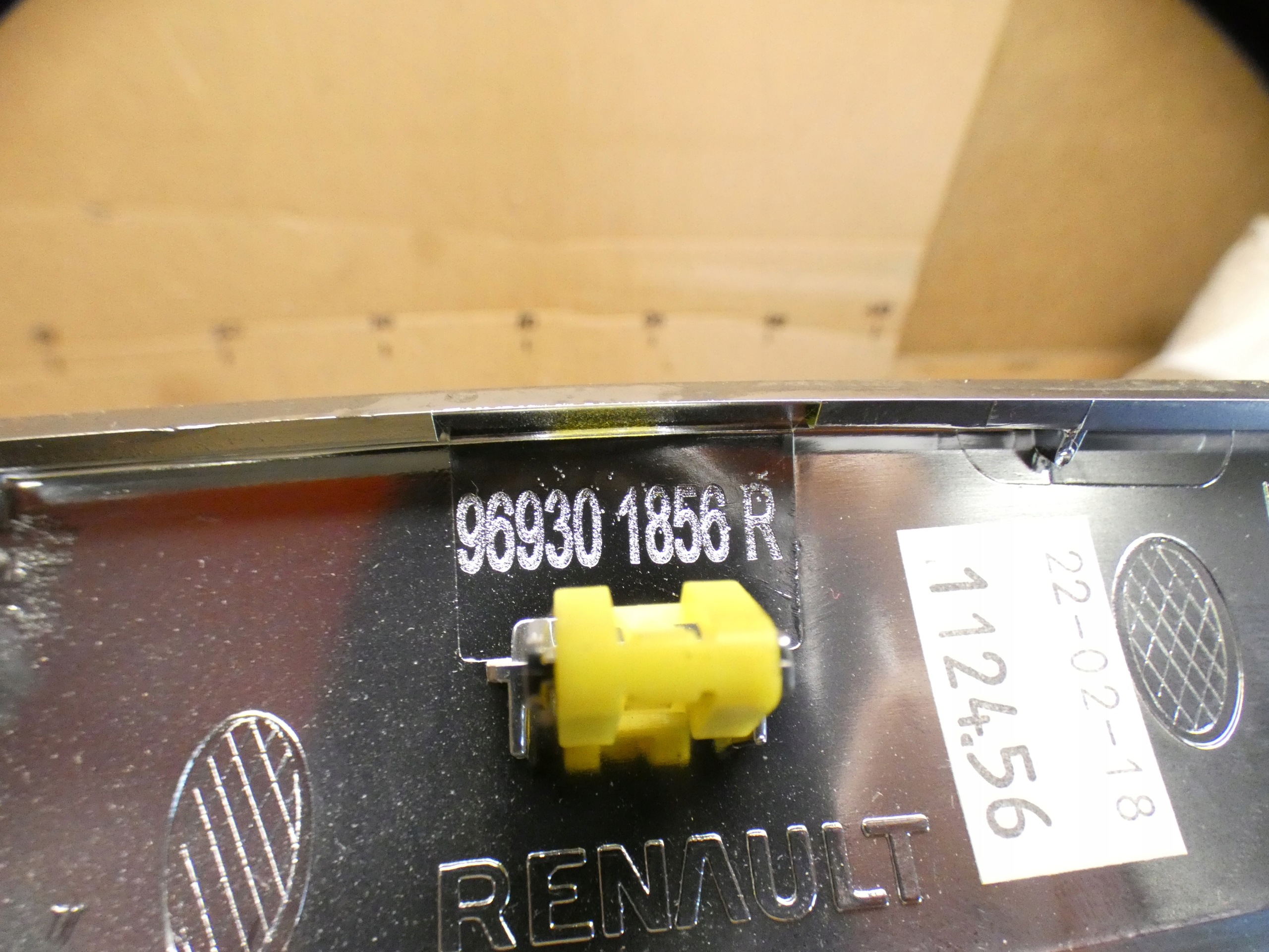 DEKOR modanatura tunnel LED destra RENAULT MEGANE 4 IV 2016- 969301856R
