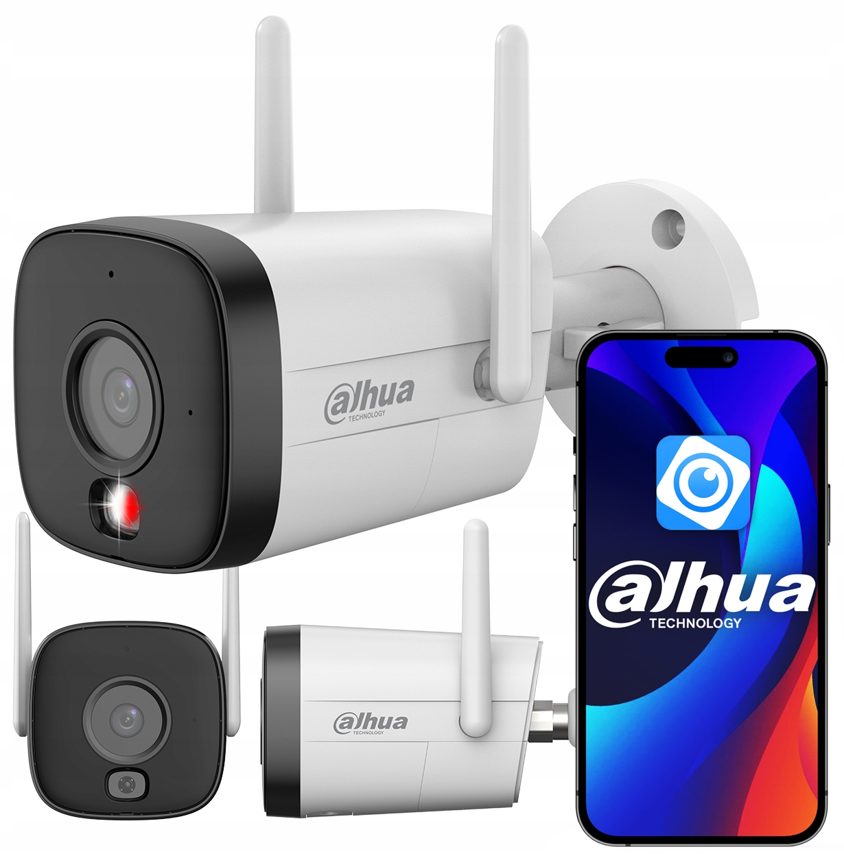 WiFi kamera dahua 5MPx vonkajšia IPC-HFW1539DTK1-SAW-IL Dual Light Led Ir