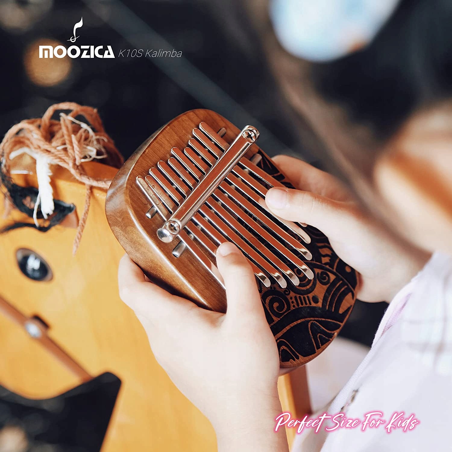 PROFESSIONAL KALIMBA Moozica MINI 10 Key / UK Marka Moozica