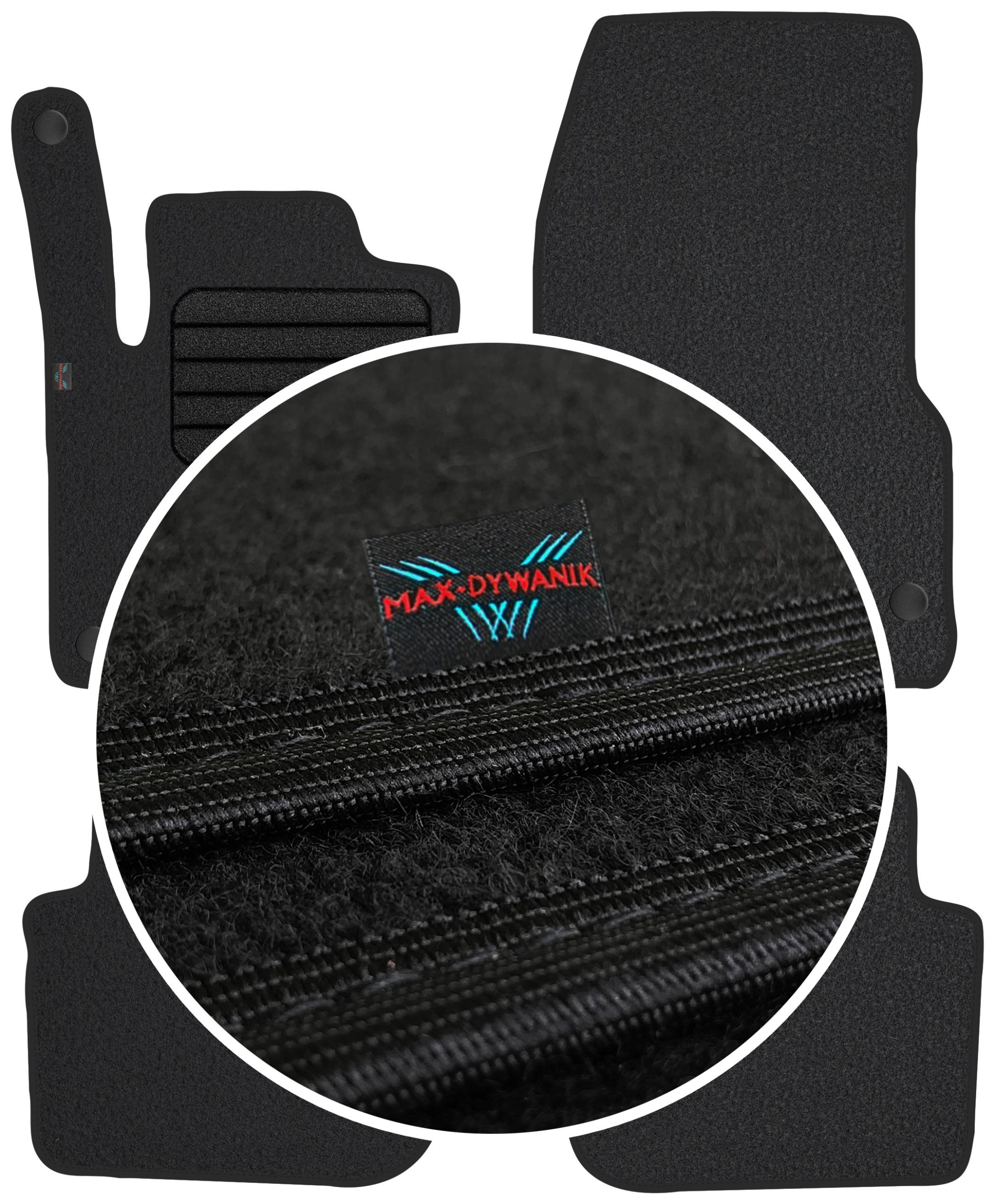 

Smart Forfour I 2004-2006 Dywaniki samochodowe