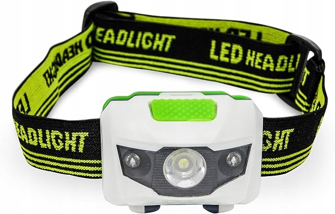 LATARKA WĘDKARSKA CZOŁÓWKA LEKKA NA BATERIE WYGODNA MOCNE SWIATŁO