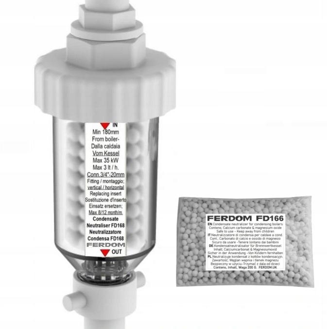 

Neutralizator kondensatu pieca Co 100+200g Ferdom