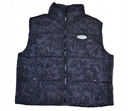 NO FEAR x H&M GRUBY PIKOWANY BEZRĘKAWNIK UNISEX NEW XL