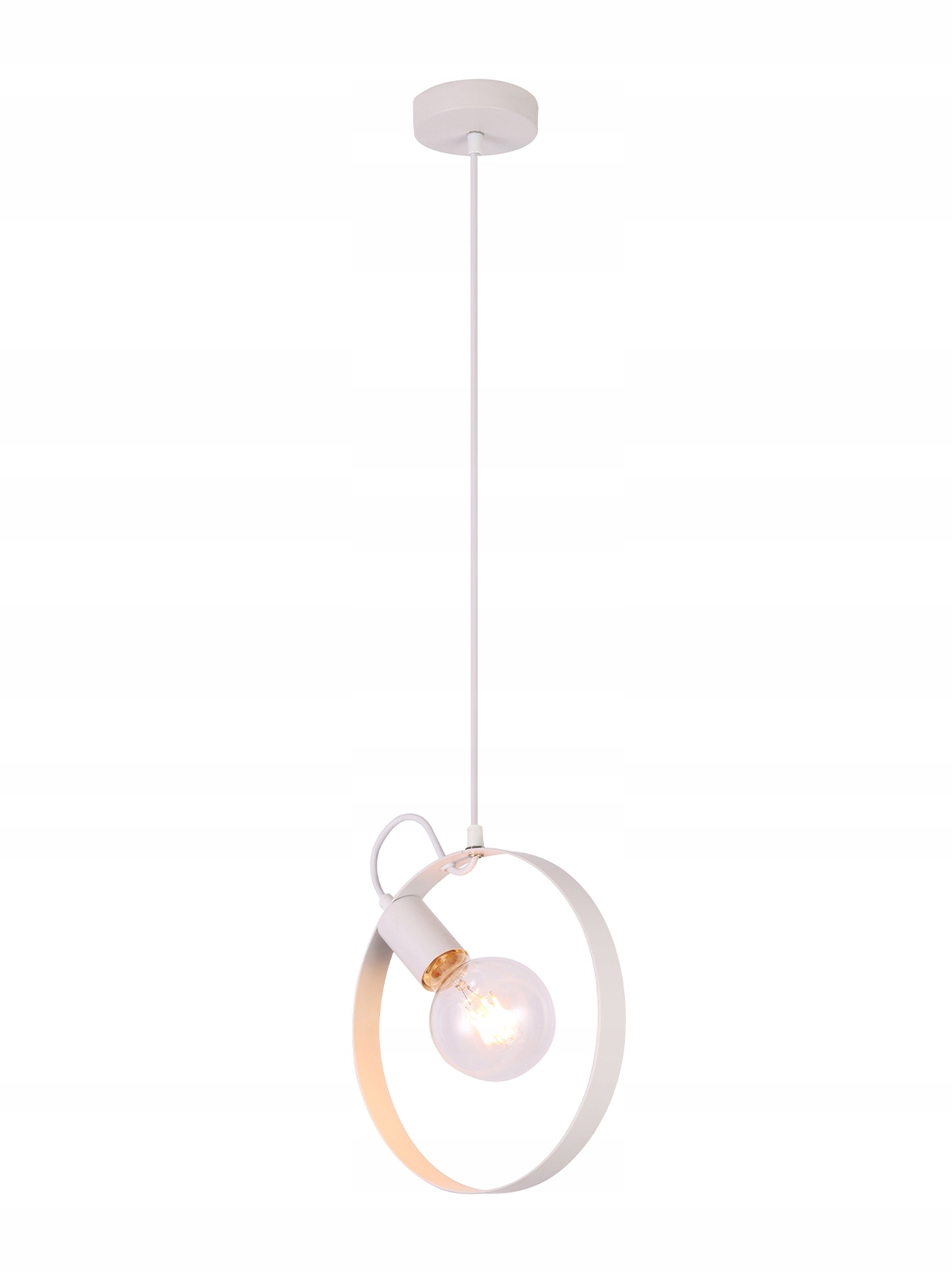 Skandinávská kovová stropní závěsná lampa 100 cm