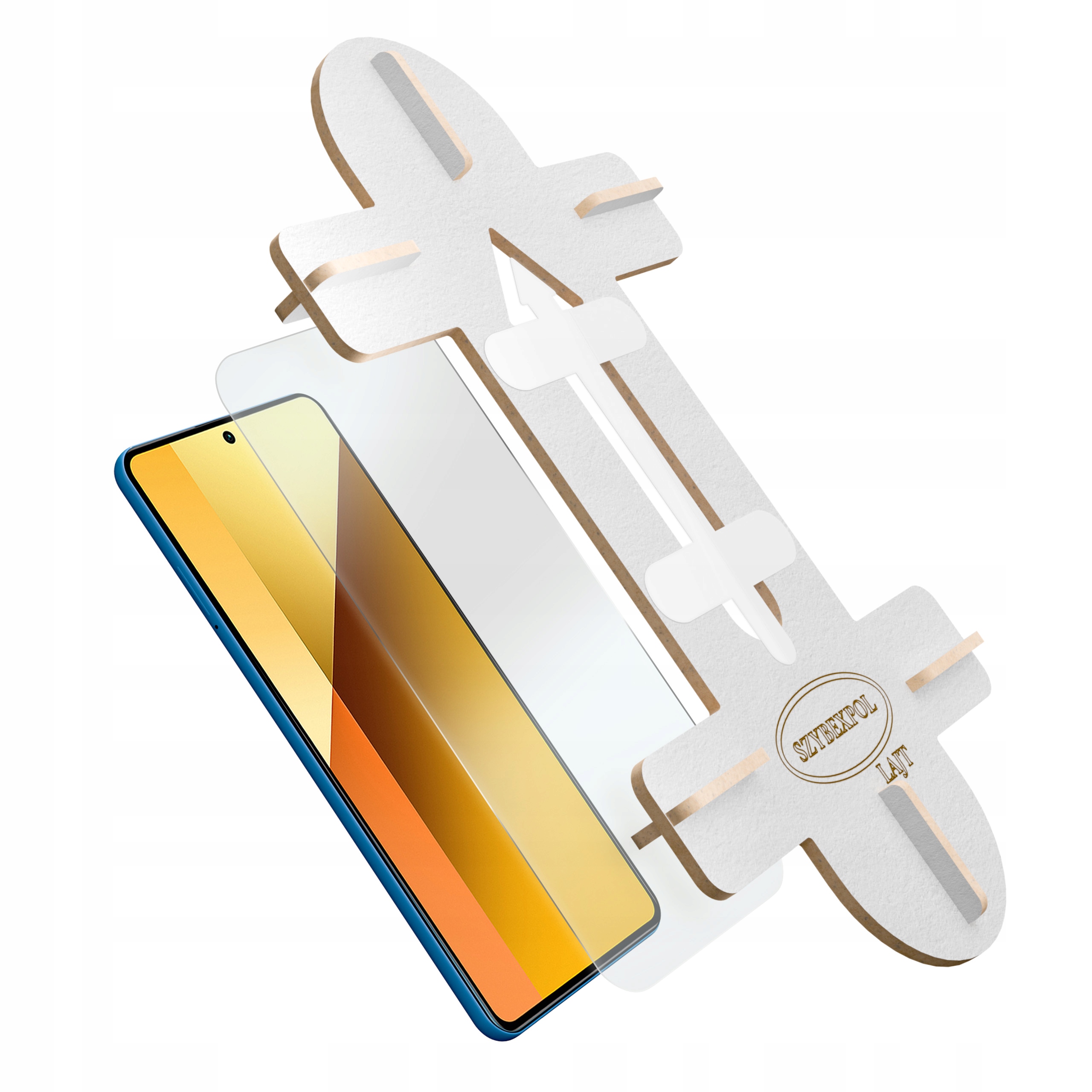 Antyodciskowa folia ochronna z aplikatorem do Xiaomi Redmi Note 13 Pro 5G