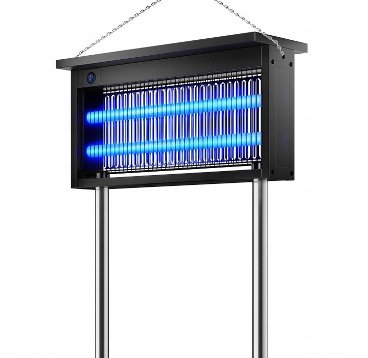 Lampa Przeciw Komarom Muchom Solarna Owadobójcza