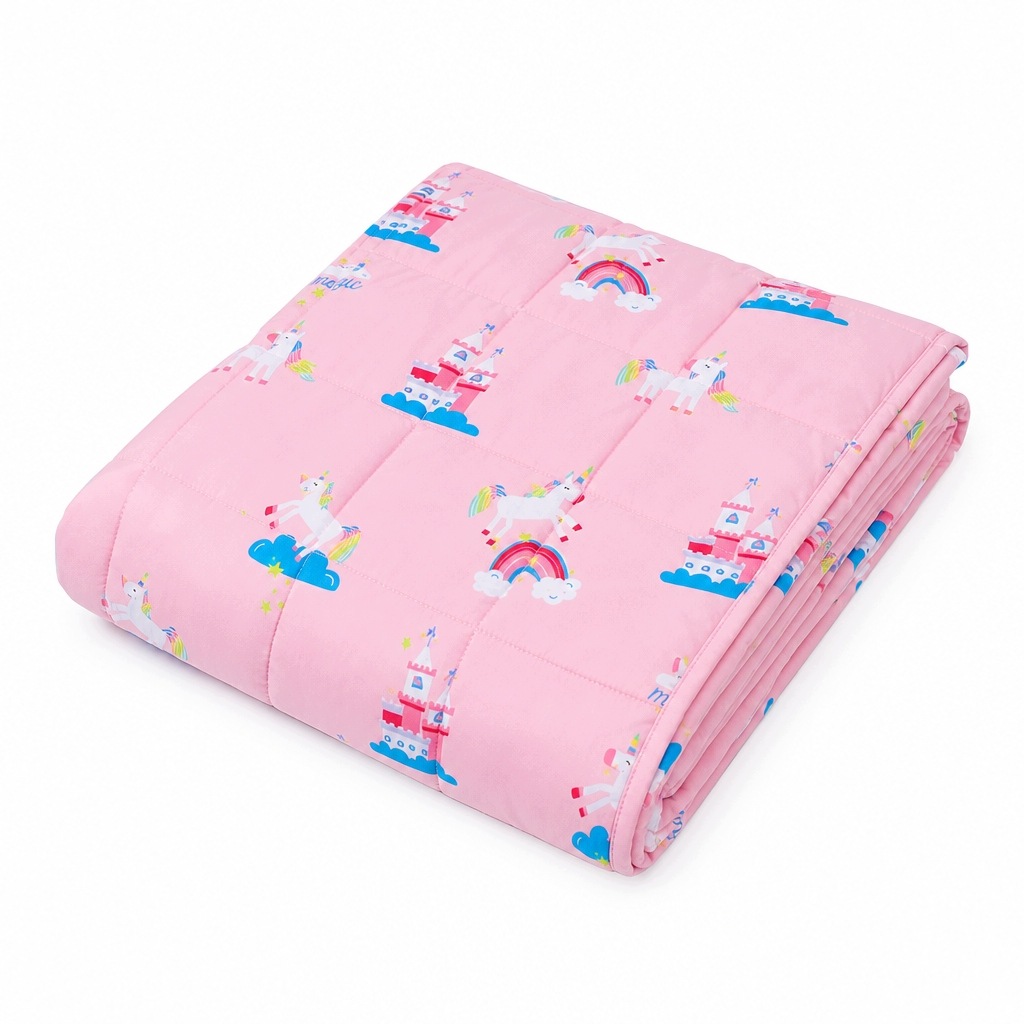 Kołdra Obciążeniowa Koc sensoryczny dla dzieci 100x150CM 2KG