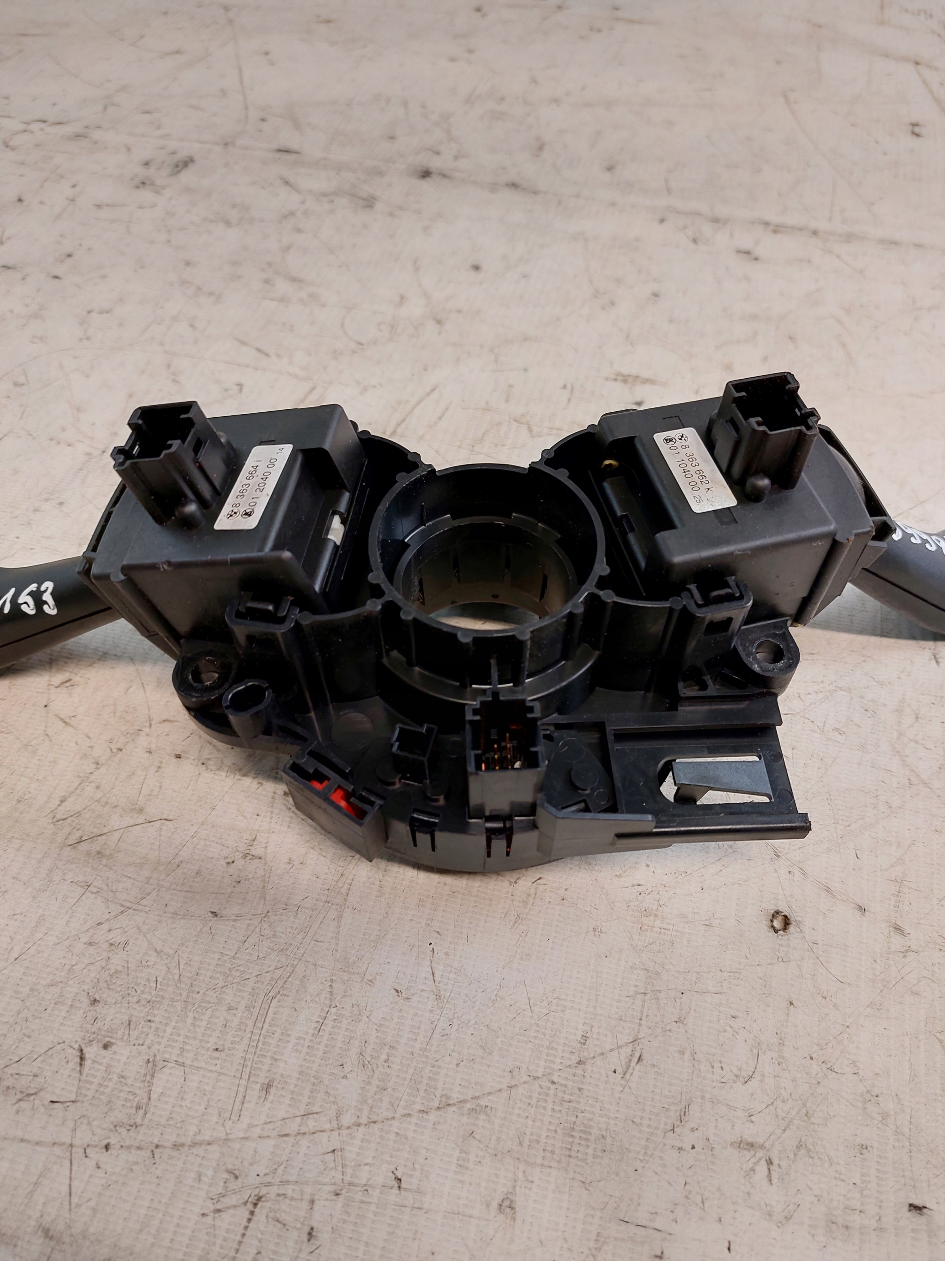 steering wheel levers and controls BMW E46