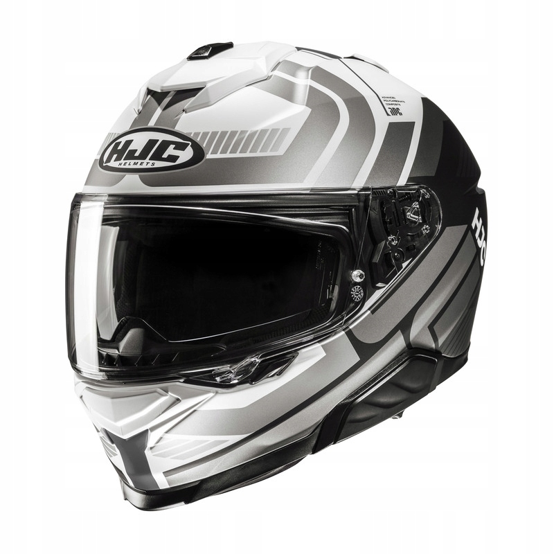 Motocyklová Prilba Hjc I71 Viz Grey Black (s)