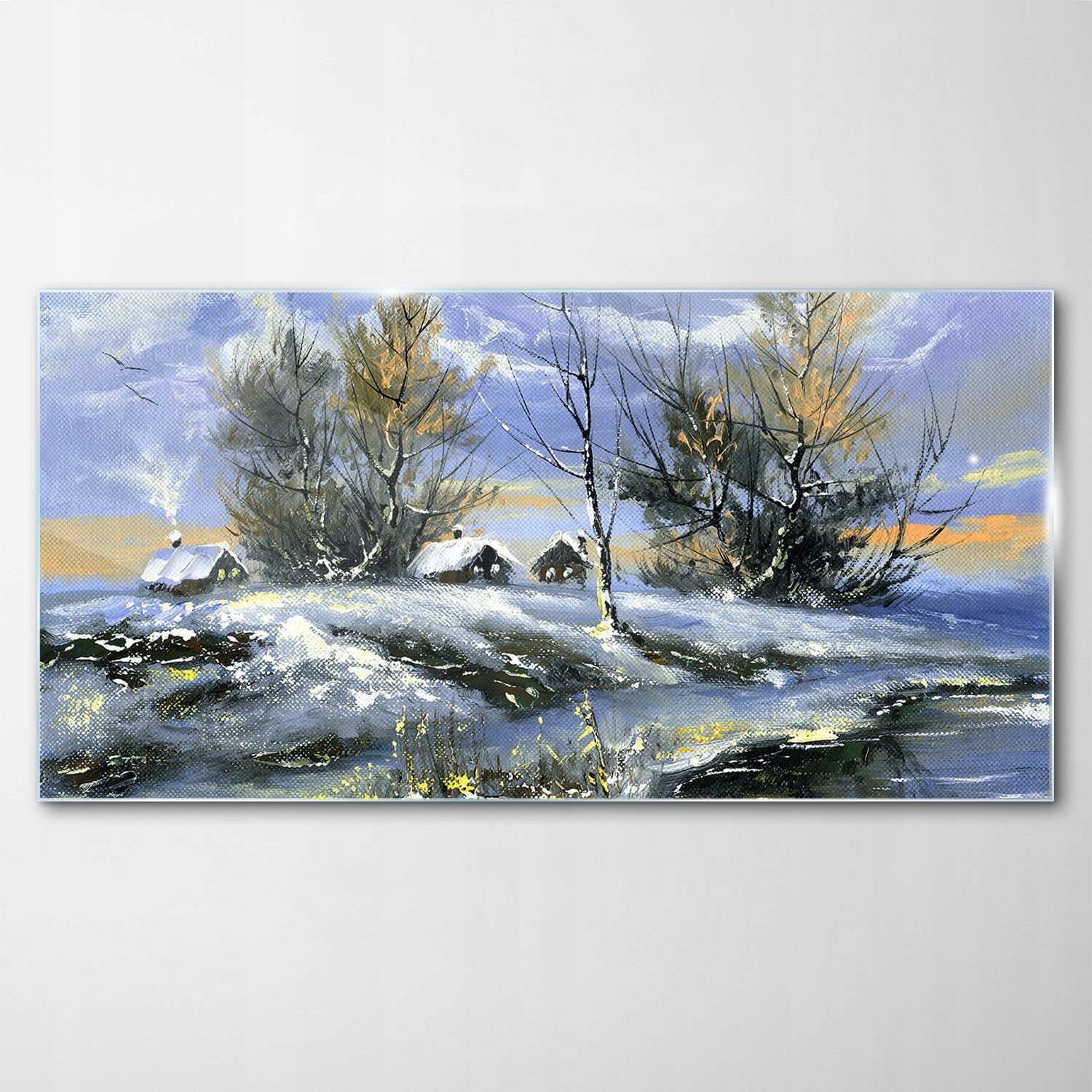 

Obraz na Szkle Dekor Zima Krajobraz Śnieg 140x70