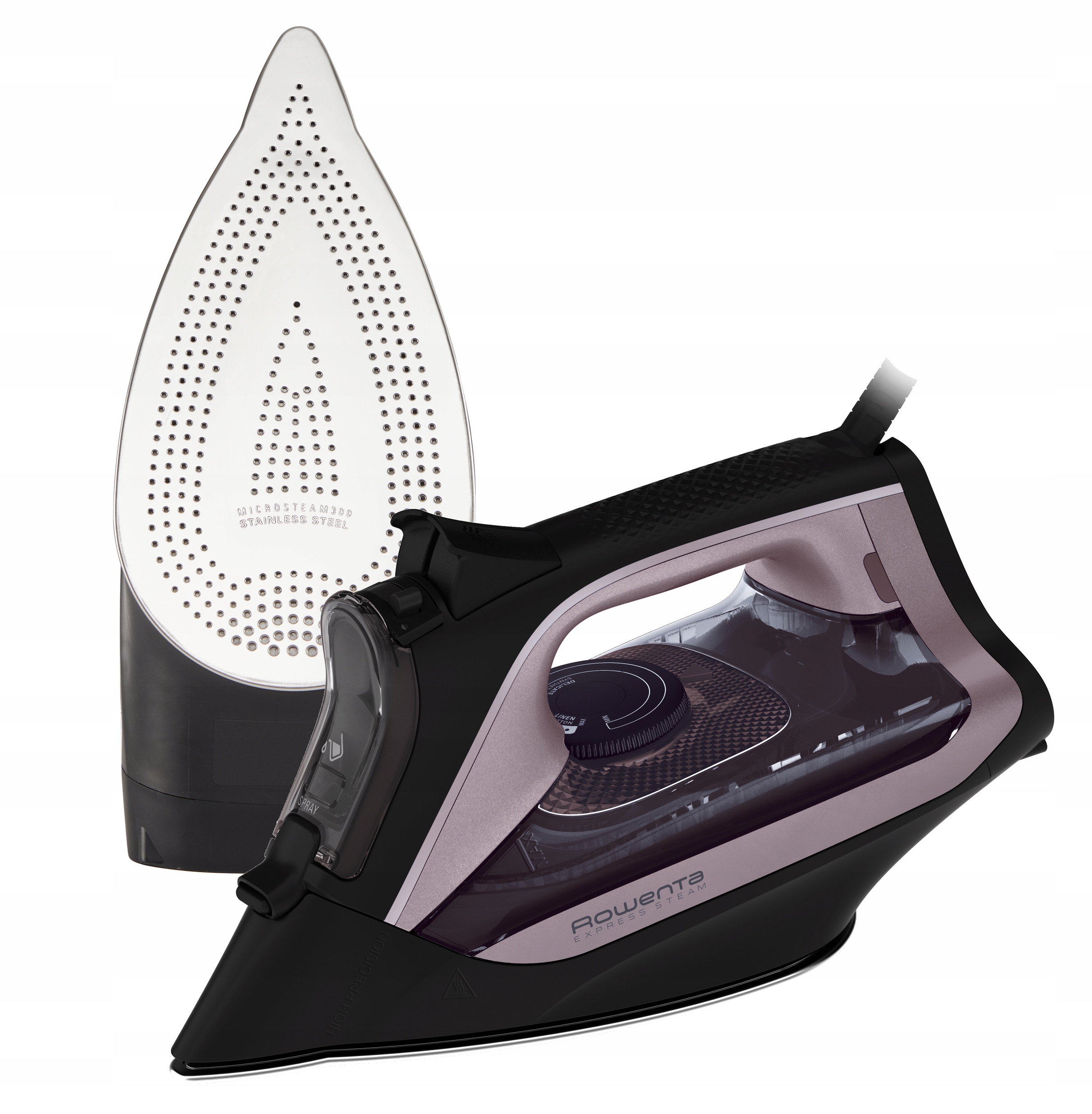 Żelazko parowe Rowenta DW4345 2600W 40 g/min anti-drip anti-calc