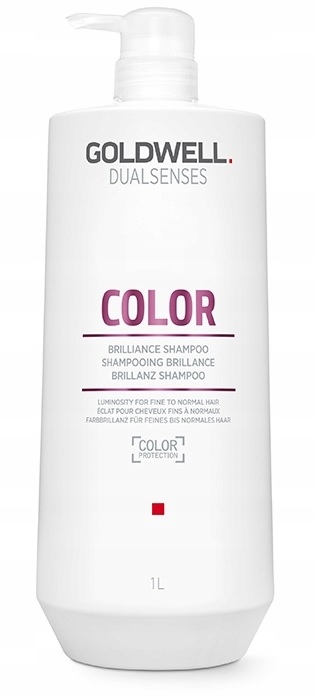 Goldwell Color Brilliance Szampon 1000ml z pompką Farbowane