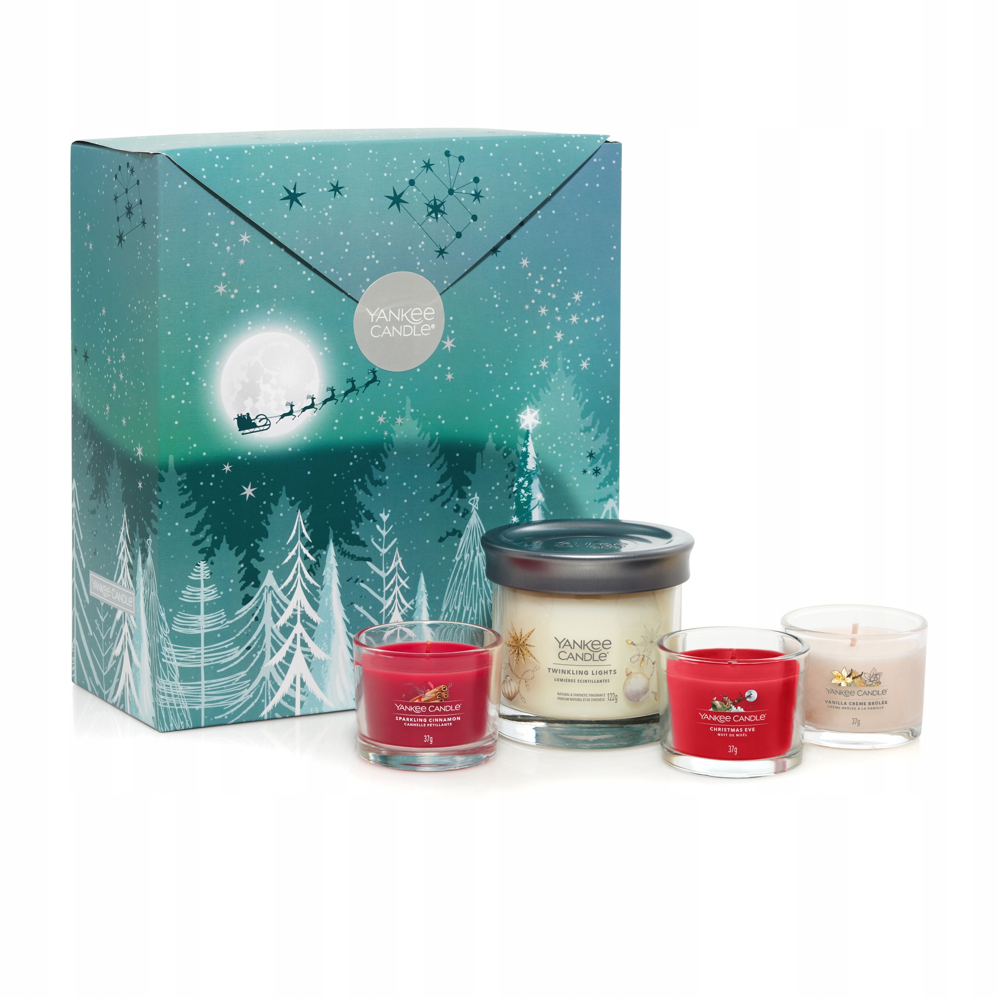 Dárková sada Bright Lights Yankee Candle 3 x svíčka mini tumbler