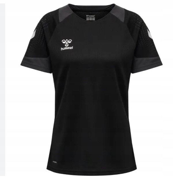 Hummel Koszulka Sportowa Czarna Z Logo XL Pug