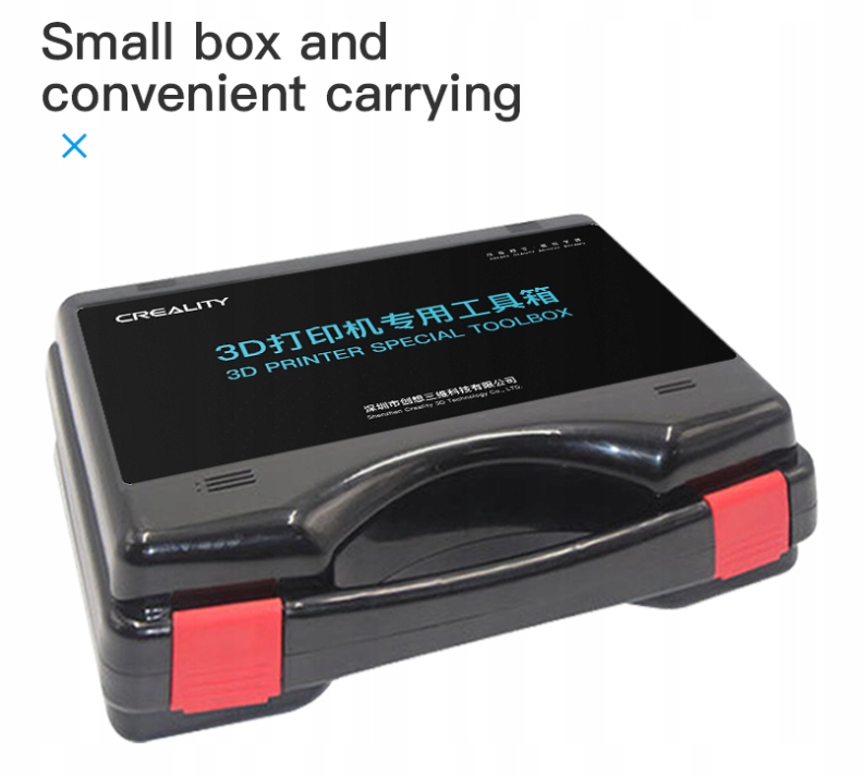 CREALITY ZESTAW NARZĘDZI DO DRUKARKI 3D SKRZYNKA Producent Creality