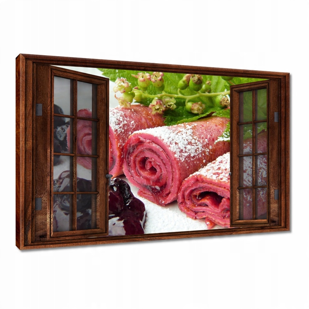 

Obrazy 120x80 Malinowe pyszności Owoce