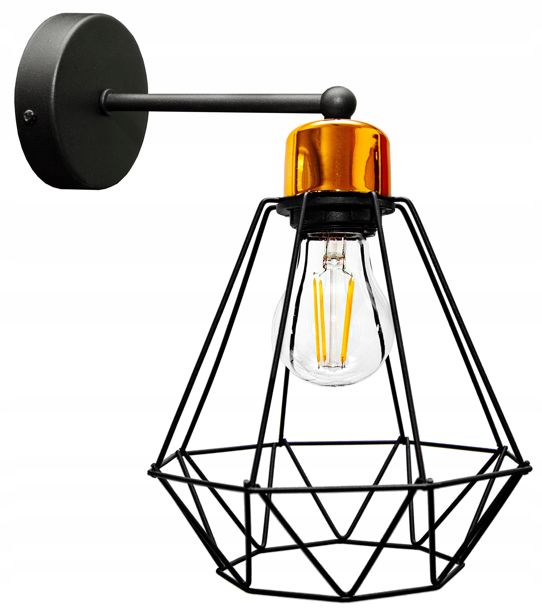 

Kinkiet Ścienny Nowoczesny Retro Loft Edison Led