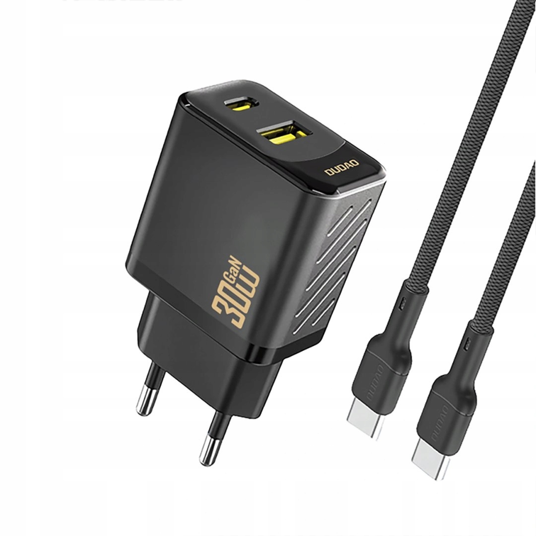 Ładowarka sieciowa Dudao A27TCEU Pd 30W GaN Usb-a Usb-c z kablem Usb-c cz