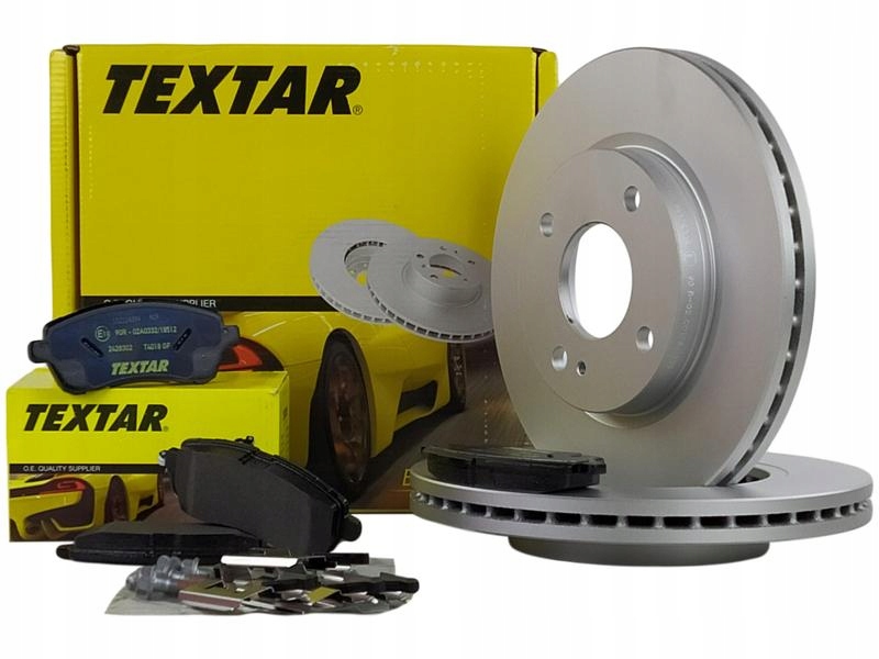 

Textar Tarcze+klocki Przód Ford Fiesta VI 258MM