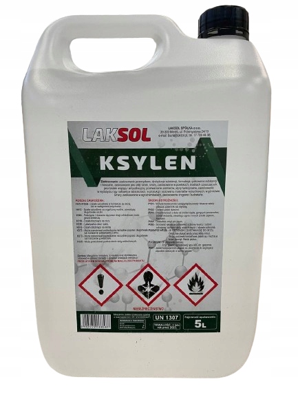 ROZCIEŃCZALNIK ROZPUSZCZALNIK KSYLEN 5 L EAN (GTIN) 5905031193507