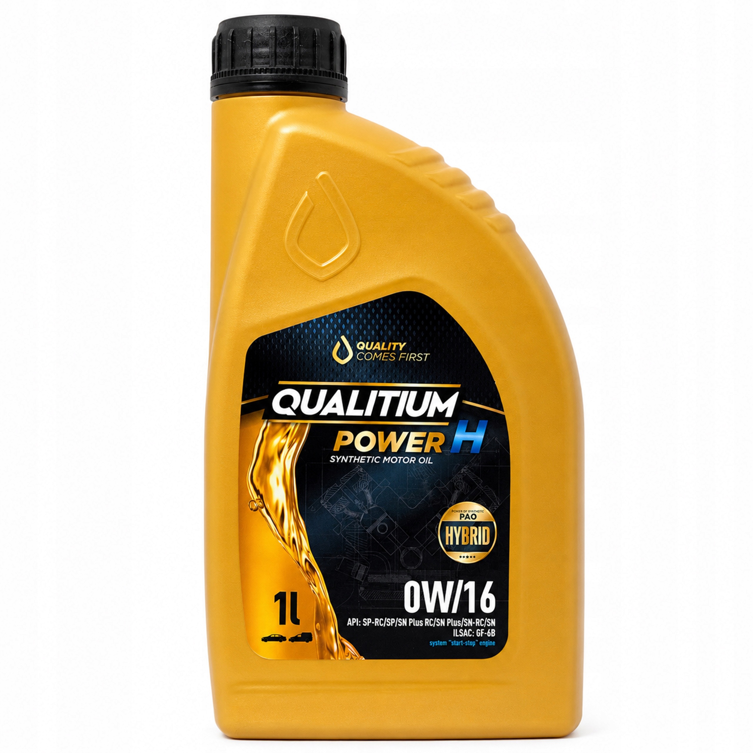 Olej Qualitium 0w16 1L Power H Sn+ Rc SN-Plus Sn-rc Sp Sp-rc Sn Silnikowy