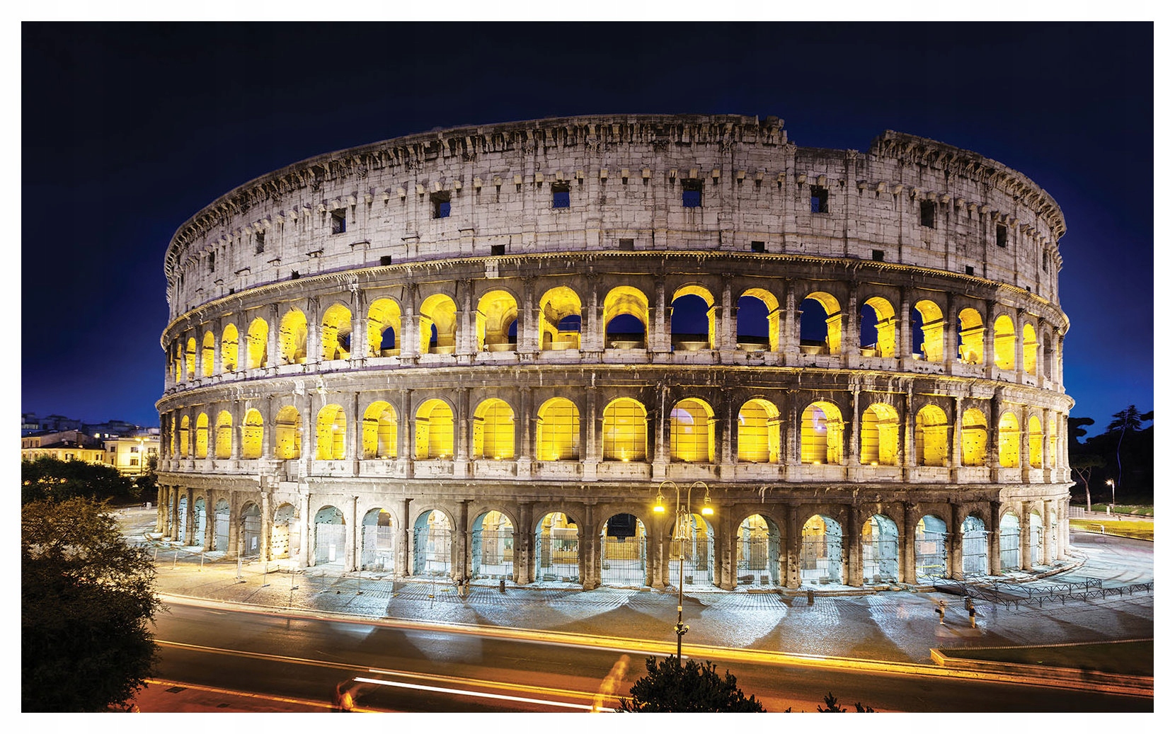 Fototapeta Nočné Koloseum elegantná dekorácia História 312x219 lepidlo
