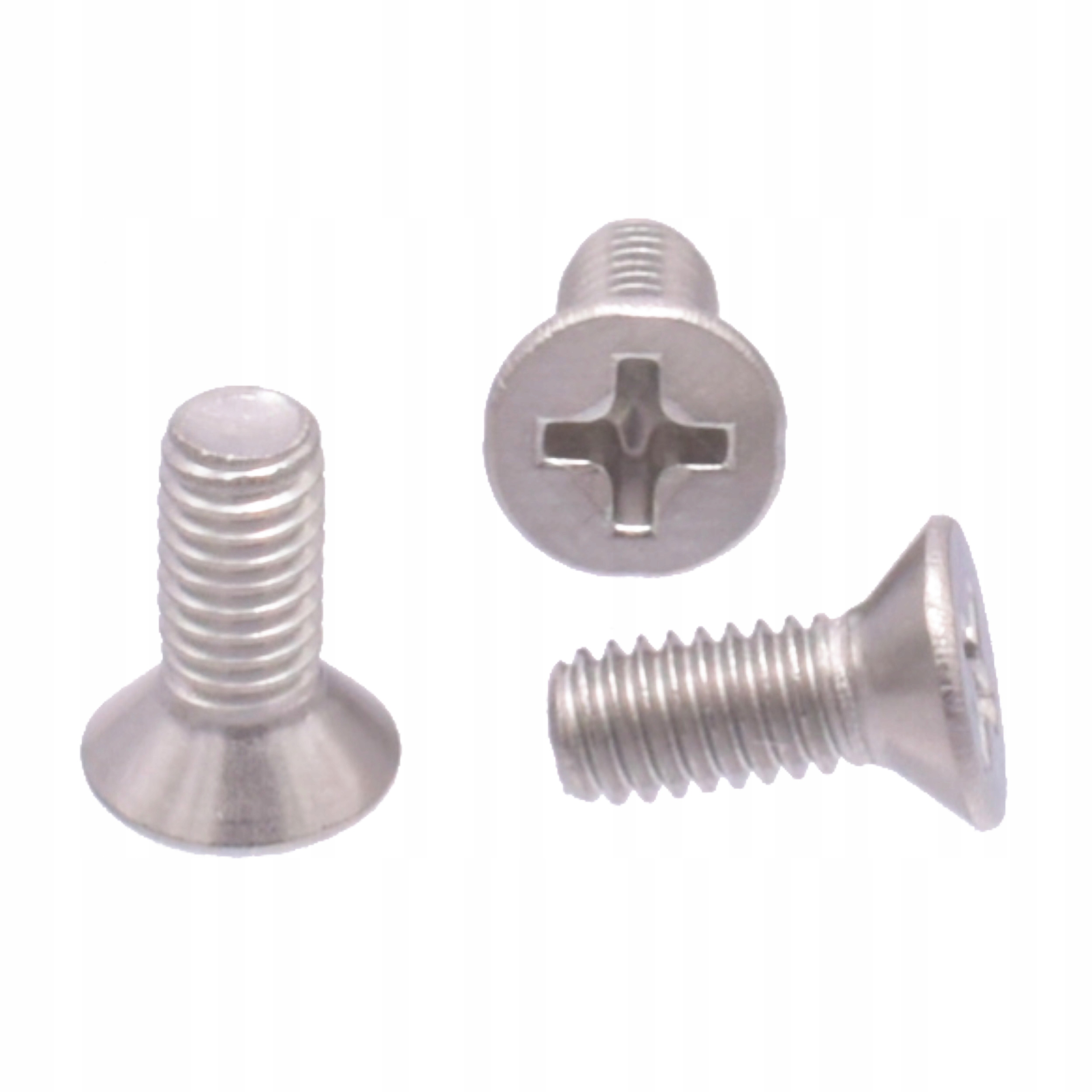 M4X8 ŚRUBA NIERDZEWNA STOŻEK STOŻKOWA KRZYŻAK 10SZ