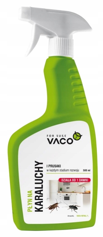 

Vaco płyn owadobójczy zwalczający karaluchy 500ml