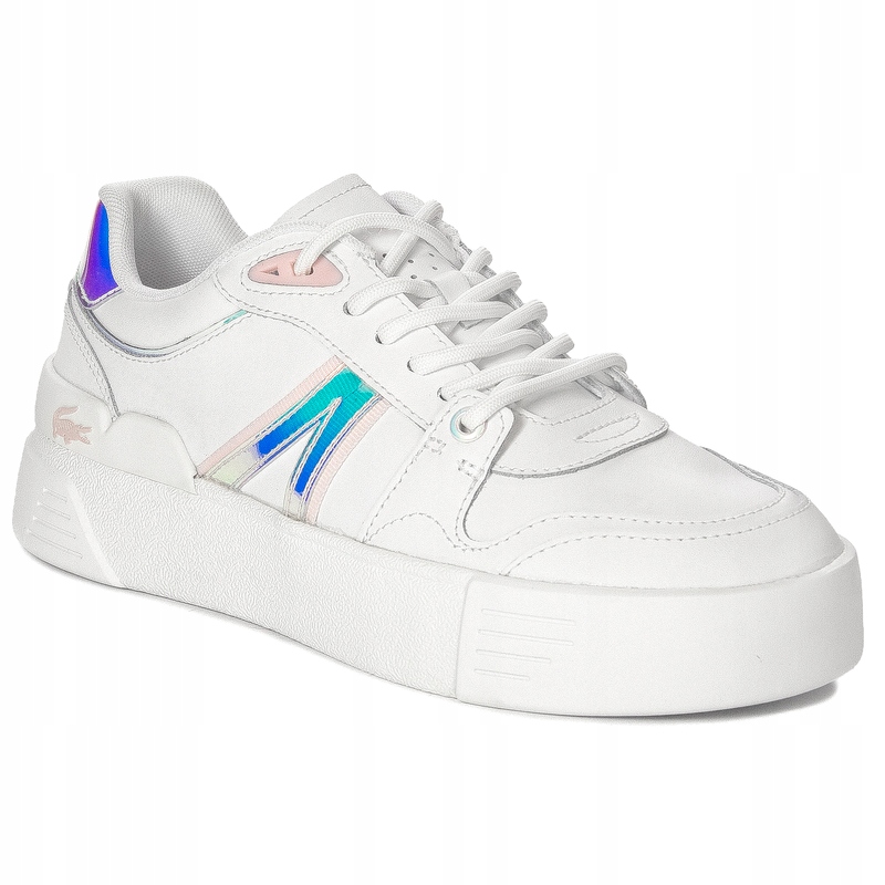 Lacoste Tenisky dámske poltopánky 747SFA00541Y9 biele White Lt.Pink veľ.37