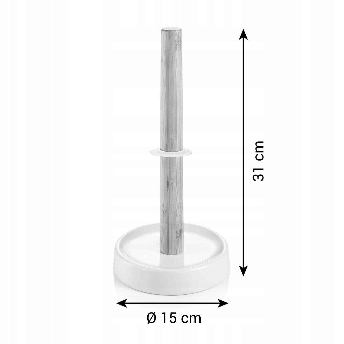 Stojak na ręczniki papierowe ONLINE Kolor biały