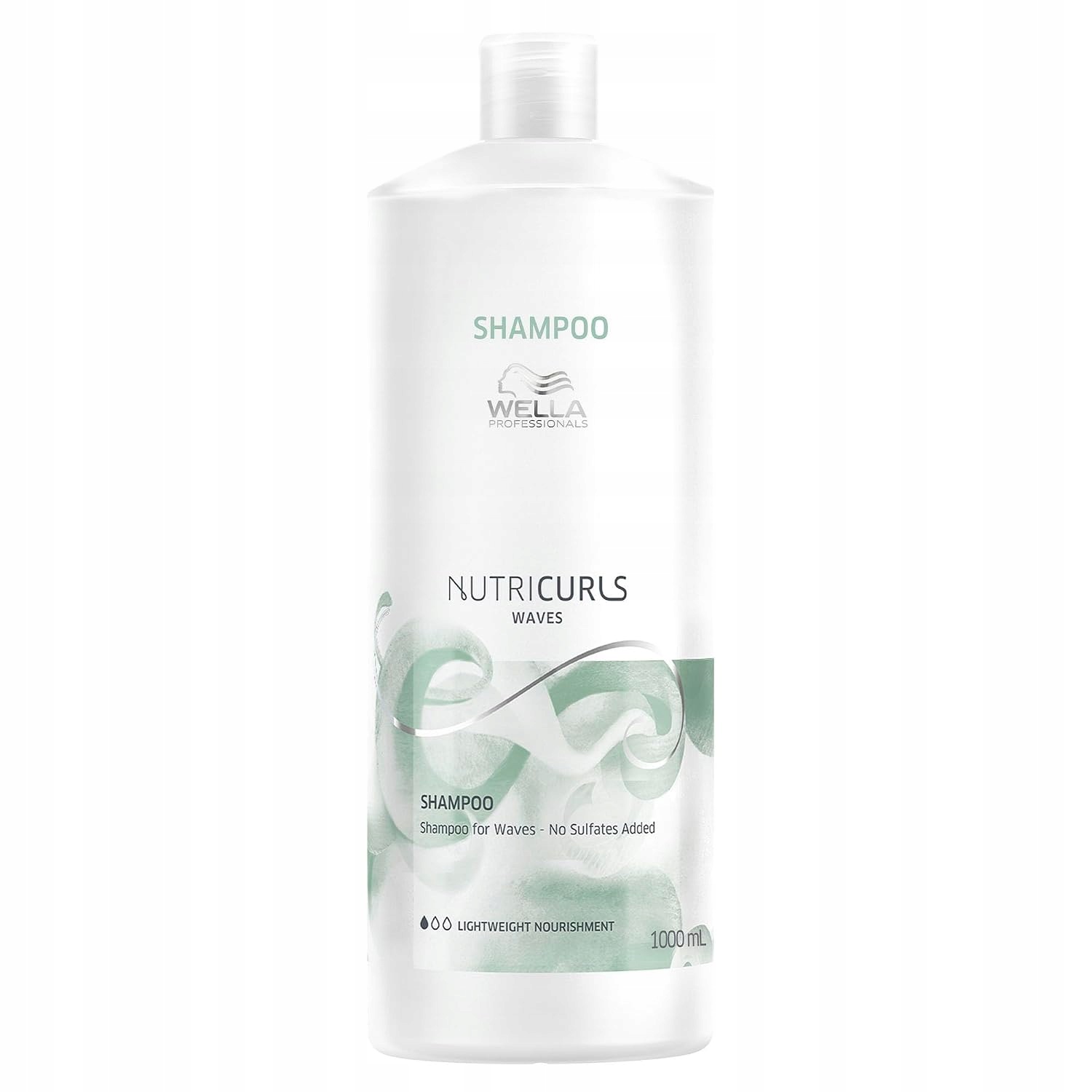 Wella Nutricurls Szampon Do Włosów Kręconych Falowanych 1000 ML